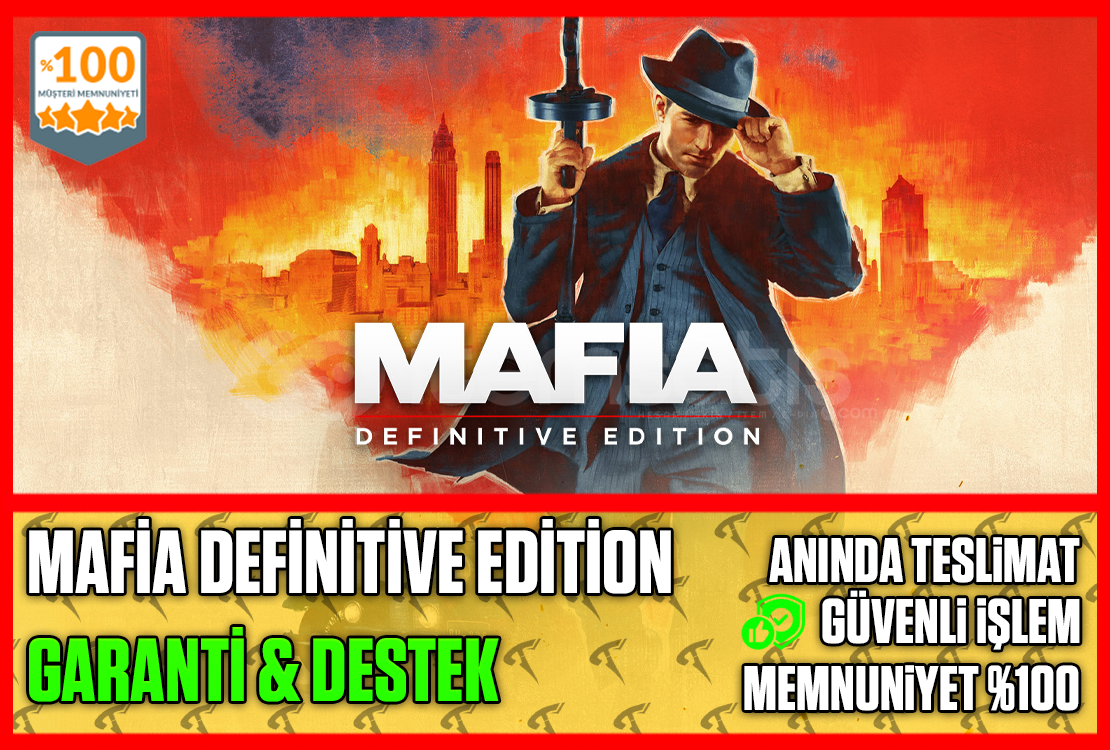 ⭐️☘️Mafia Definitive Edition❤️Sorunsuz❤️ ⭐️☘️Mafia Definitive Edition❤️Sorunsuz❤️