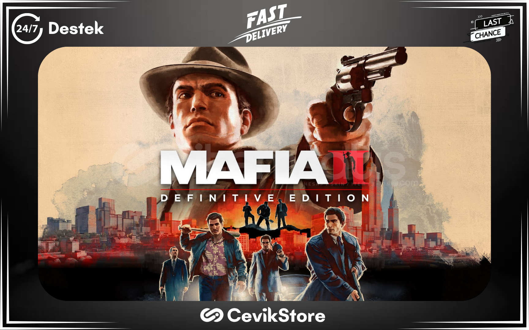 ⭐Mafia II: Definitive Edition + Garanti⭐ ⭐Mafia II: Definitive Edition + Garanti⭐