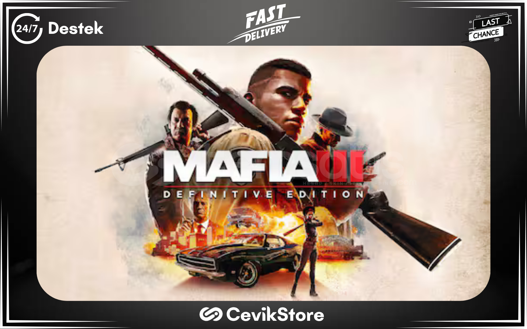 ⭐Mafia III: Definitive Edition + Garanti⭐ ⭐Mafia III: Definitive Edition + Garanti⭐