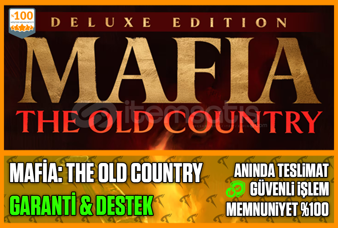 ⭐️☘️DELUXE Mafia: The Old Country + DLC❤️Sorunsuz❤️ ⭐️☘️DELUXE Mafia: The Old Country + DLC❤️Sorunsuz❤️