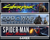 Ragnarök + Cyberpunk 2077 + Spider Man Miles Ragnarök + Cyberpunk 2077 + Spider Man Miles