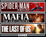 Mafia The Old Country + Last Of Us 1 +Spider RE