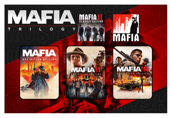 Mafia Trilogy Steam & Ömür Boyu Garanti  Mafia Trilogy Steam & Ömür Boyu Garanti