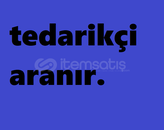 Mail Açıcak Tedarikçi Aranır! AÇIKLAMA