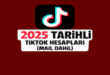 [MAİL DAHİL]⭐2025 TİKTOK Hesaplar⭐