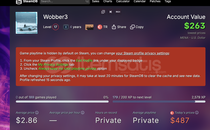 MAİL DEĞİŞECEK 189 OYUNLU HESAP 