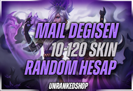 MAİL DEĞİŞEN %100 10-120 SKİN RANDOM HESAP