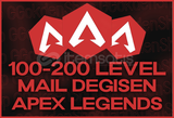 [⭐MAİL DEĞİŞEN] 100-200 Level Apex Legends