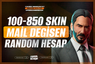 ⭐️Mail Değişen⭐️100-850 Skin Fortnite Random ⭐️Mail Değişen⭐️100-850 Skin Fortnite Random