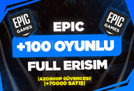 ⭐[MAİL DEĞİŞEN] +100 OYUN GARANTİLİ EPİC GAMES⭐