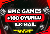 ⭐[MAİL DEĞİŞEN] +100 OYUN GARANTİLİ EPİC GAMES⭐