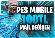 ⭐[MAİL DEĞİŞEN] 100 TL PES MOBİLE RANDOM⭐