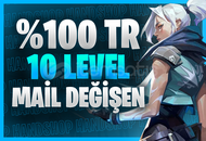 ⭐[MAİL DEĞİŞEN] %100 TR 10 LEVEL RANDOM HESAP⭐