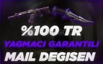 ⭐️[MAİL DEGİSEN] %100 TR YAĞMACI SKİN HESAP⭐️