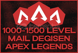 [⭐MAİL DEĞİŞEN] 1000-1500 Level Apex Legends