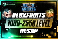 ⭐Mail Değişen 1000-2550 LEVEL BLOX FRUİT Hesap