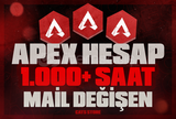 ⭐[MAİL DEĞİŞEN] 1.000+ SAAT APEX RANDOM⭐