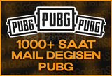 [⭐MAİL DEĞİŞEN] 1000+ Saat PUBG