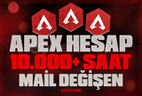 ⭐[MAİL DEĞİŞEN] 10.000+ SAAT APEX RANDOM⭐