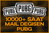 [⭐MAİL DEĞİŞEN] 10000+ Saat PUBG