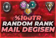 ⭐[MAİL DEĞİŞEN] %100TR RANDOM RANK HESAP⭐