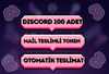 [MAİL DEĞİŞEN] 100x MAİL TESLİMLİ TOKEN