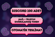 [MAİL DEĞİŞEN] 100x TELEFON DOĞRULANMIŞ TOKEN