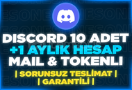 ⭐[MAİL DEGİSEN] 10X +1 AYLIK TOKEN SORUNSUZ⭐