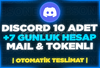 ⭐[MAİL DEGİSEN] 10X +7 GÜNLÜK TOKEN SORUNSUZ⭐