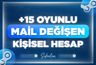MAIL DEGISEN ⭐ +15 OYUNLU STEAM KALITELI⭐