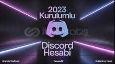 ⭐[Mail Değişen] 1x 2023 Hesap DİSCORD⭐