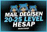 Mail Değişen 20-25 Level Owo Hesap + Garanti