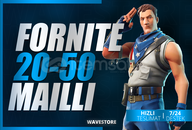 ⭐️[ÖZEL STOK] MAİL DEĞİŞEN 20-50 Skinli Random