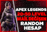 ✨[MAİL DEĞİŞEN] 20-50 Level Random Hesaplar✨