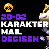 Mail Değişen 20-82 Karakterli Random Hesap