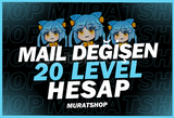 Mail Değişen 20 Level Owo Hesap + Garanti