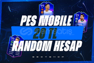 ⭐[MAİL DEĞİŞEN] 20 TL PES MOBİLE RANDOM⭐