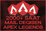 [⭐MAİL DEĞİŞEN] 2000+ Saat Apex Legends