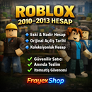 ⭐MAİL DEĞİŞEN⭐ 2010-2013 KURULUMLU ROBLOX HESABI ⭐MAİL DEĞİŞEN⭐ 2010-2013 KURULUMLU ROBLOX HESABI
