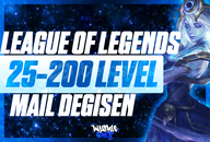 ⭐[MAİL DEĞİŞEN] 25-200 SEVİYE RANDOM⭐