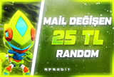 ⭐[MAİL DEĞİŞEN] 25 TL BS RANDOM HESAP⭐