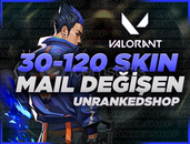 MAİL DEĞİŞEN 30-120 SKİN RANDOM