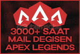 [⭐MAİL DEĞİŞEN] 3000+ Saat Apex Legends