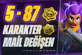 ⭐[MAİL DEĞİŞEN] 5/87 BS RANDOM HESAP⭐