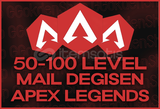 [⭐MAİL DEĞİŞEN] 50-100 Level Apex Legends