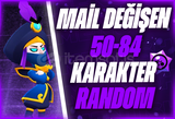 ⭐[Mail Değişen]50-84 Karakter Garanti⭐