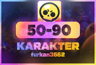 ⭐Mail değişen 50-90 karakter⭐