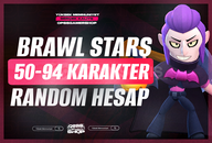 ⭐️Mail Değişen 50-94 Karakter Brawl Stars Hesap