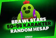 ⭐️Mail Değişen 50-96 Karakter Brawl Stars Hesap