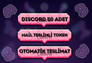 [MAİL DEĞİŞEN] 50x MAİL TESLİMLİ TOKEN